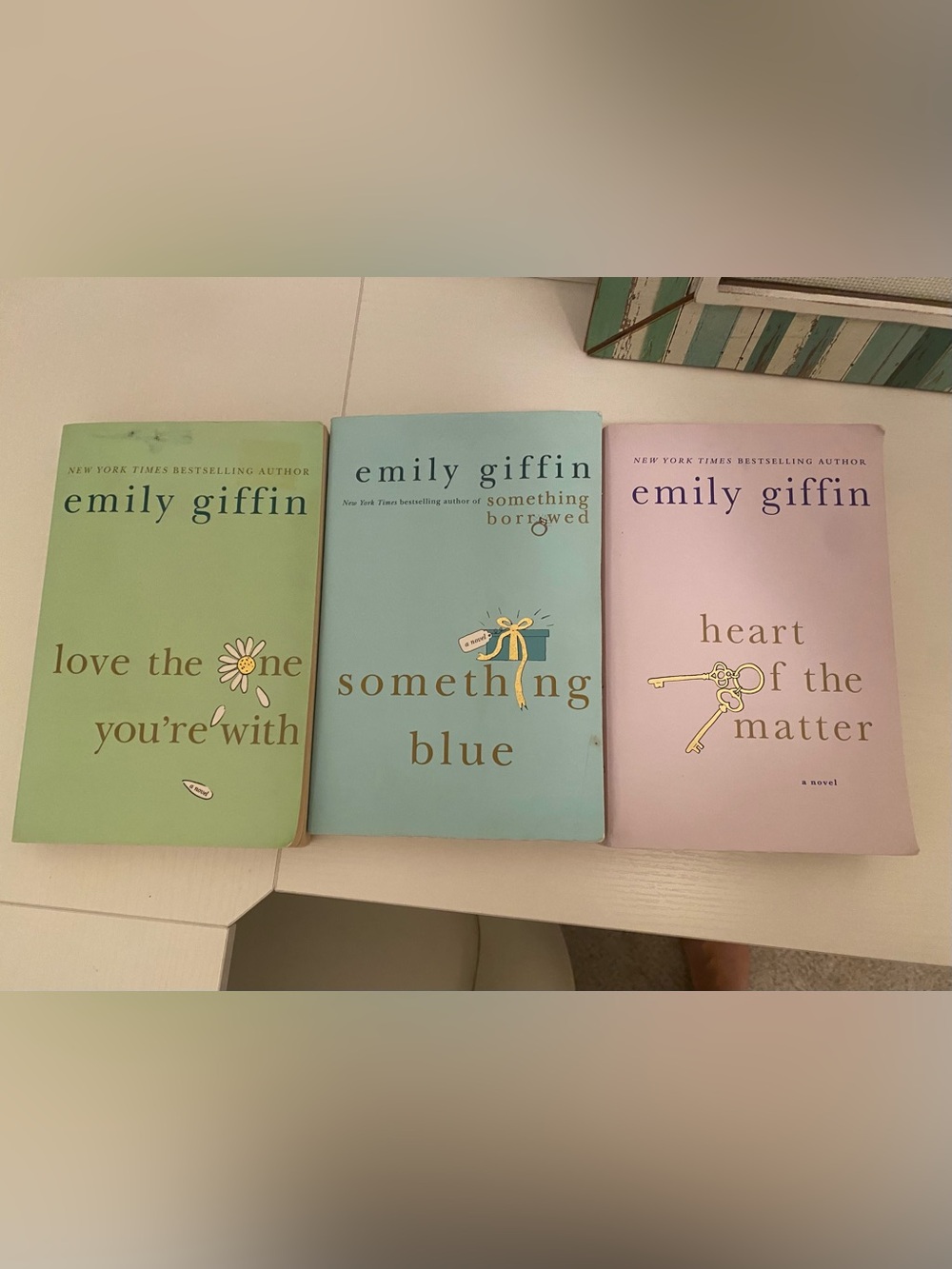 3 Emily Giffin Paperback Novels
